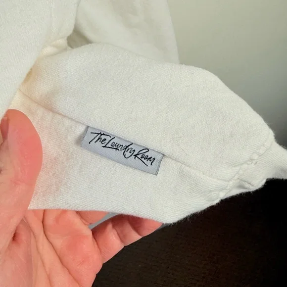 The Laundry Room White Crewneck Sweatshirt - Picture 6 of 8